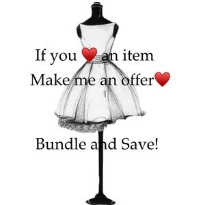 Make an Offer!!  Most of my pricing is NOT Firm!!